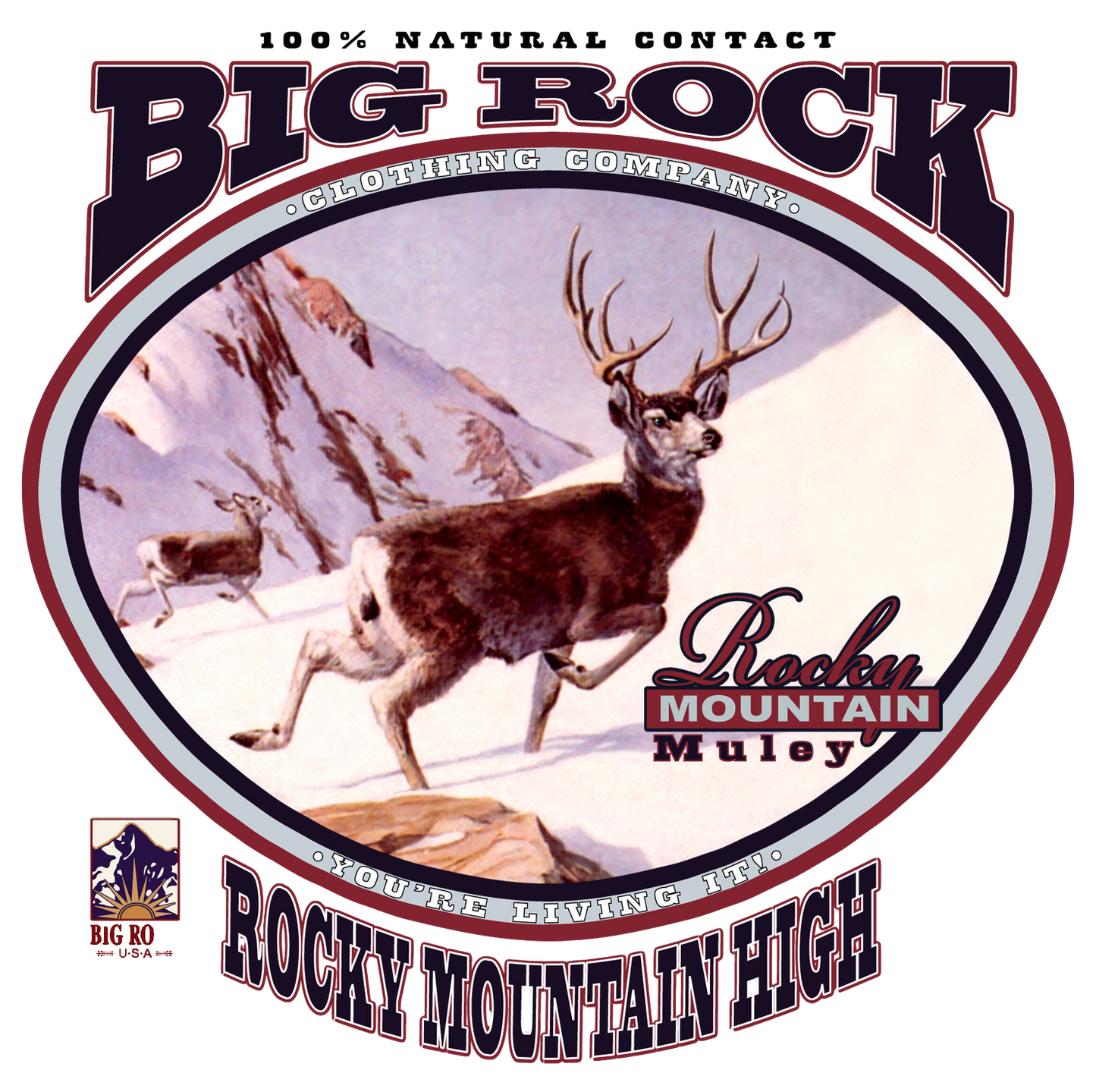 Hoodie Heavy Rock Rocky Mountain High