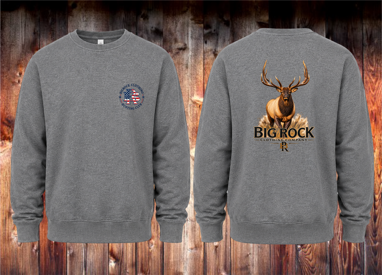 Sweatshirt Heavy Rock Running Bull