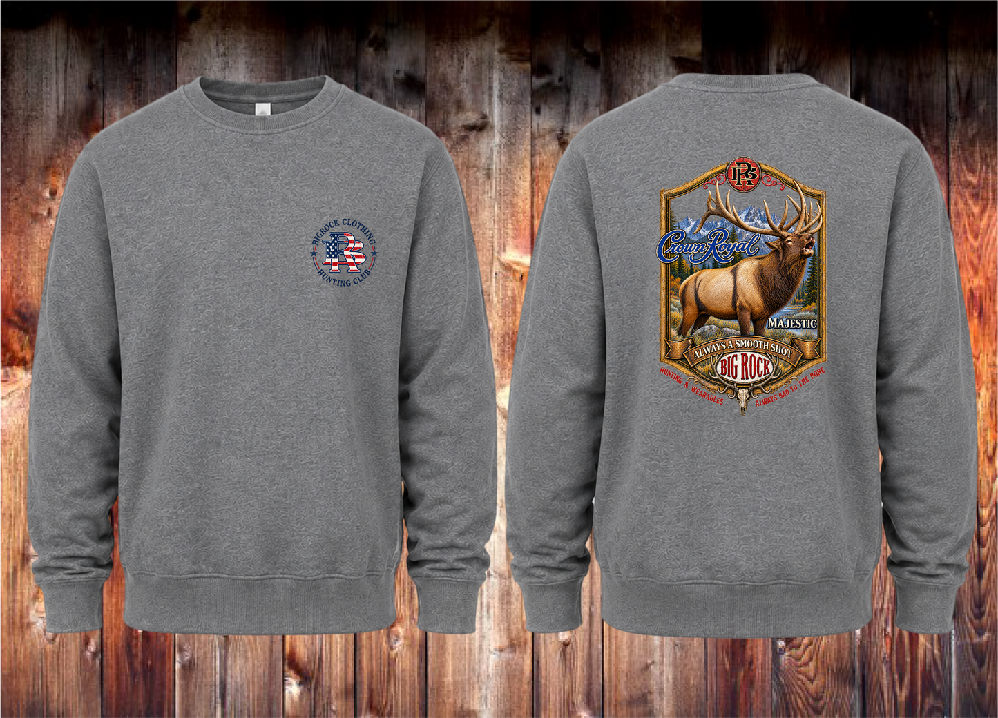 Sweatshirt Heavy Rock Crown Royal
