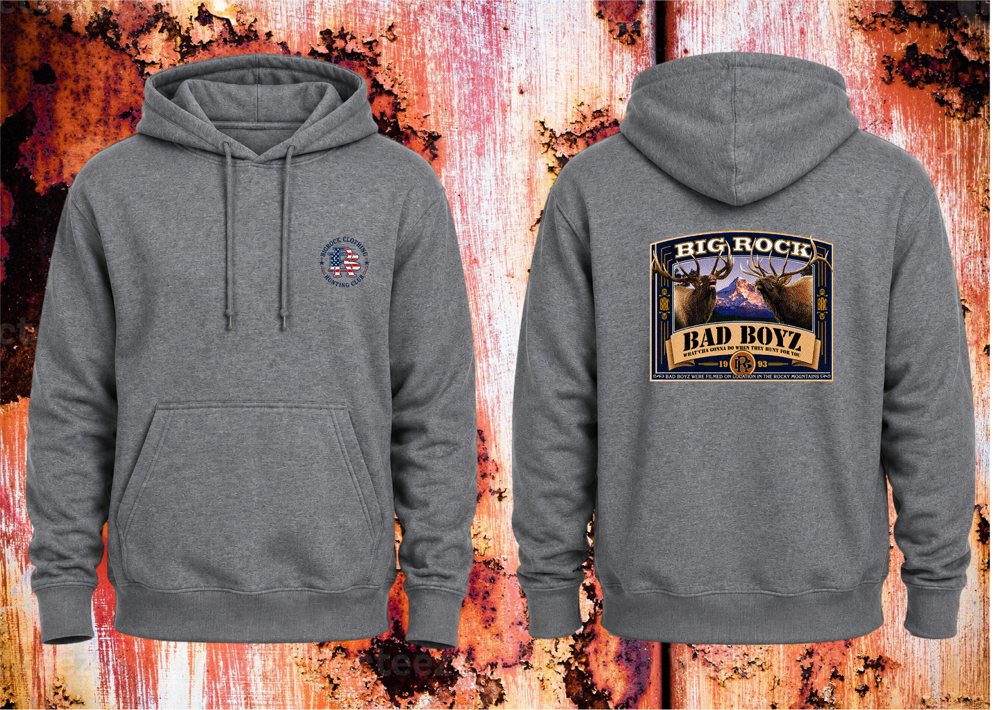 Hoodie Heavy Rock "BAD BOYZ"