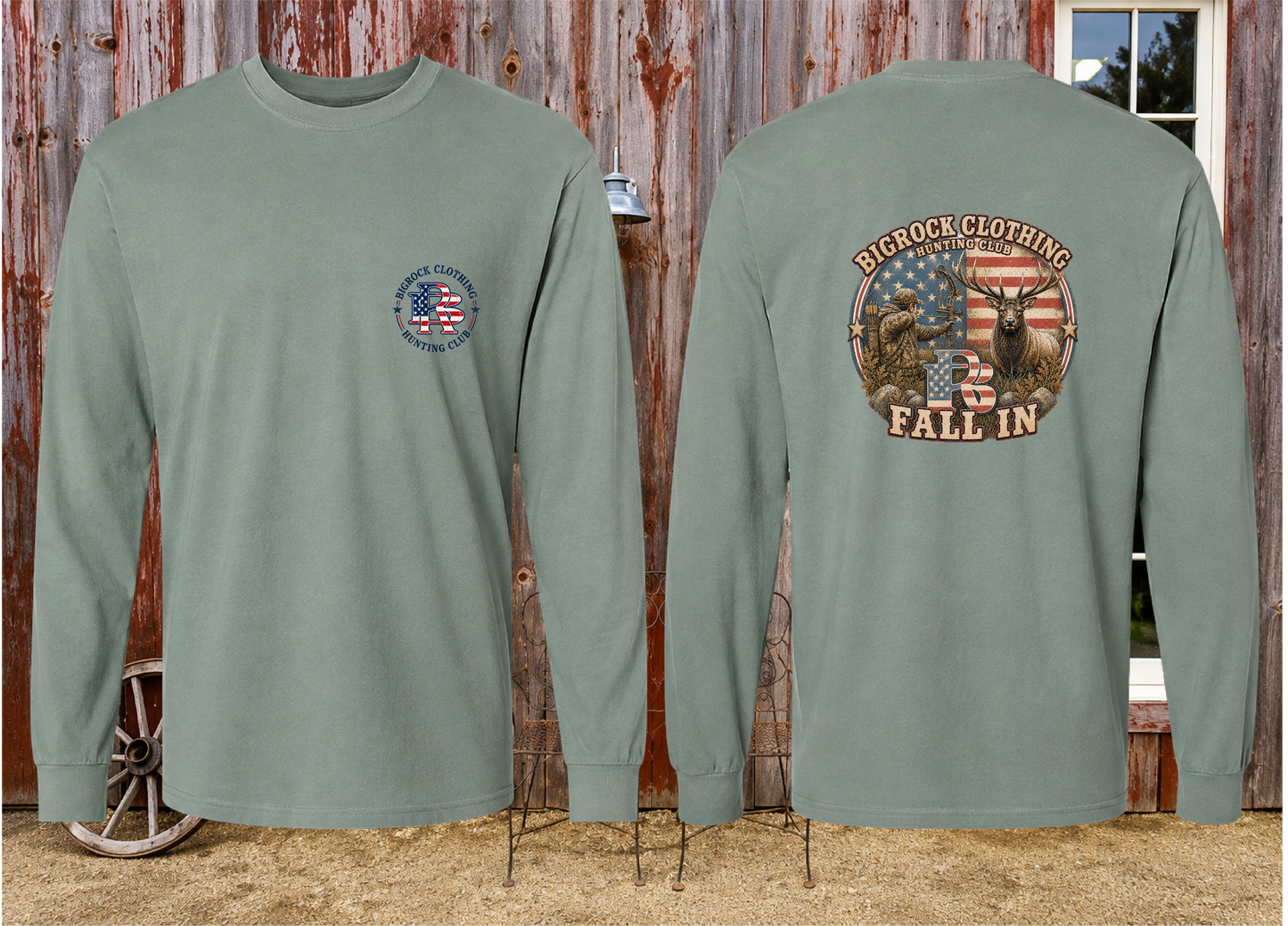 Long Sleeve Light Rock Fall In (ELK)