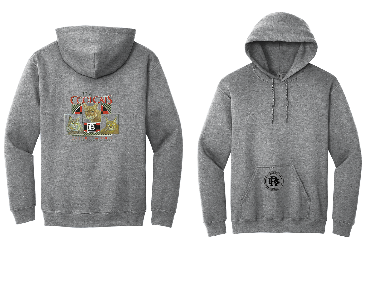 Hoodie Heavy Rock 3 Cool Cats