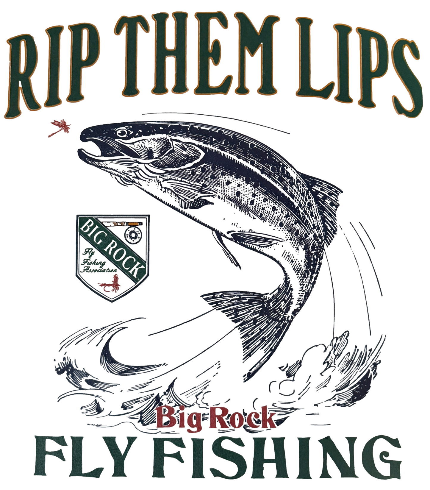Graybeard Fishing Club Light Rock (Rip them lips)