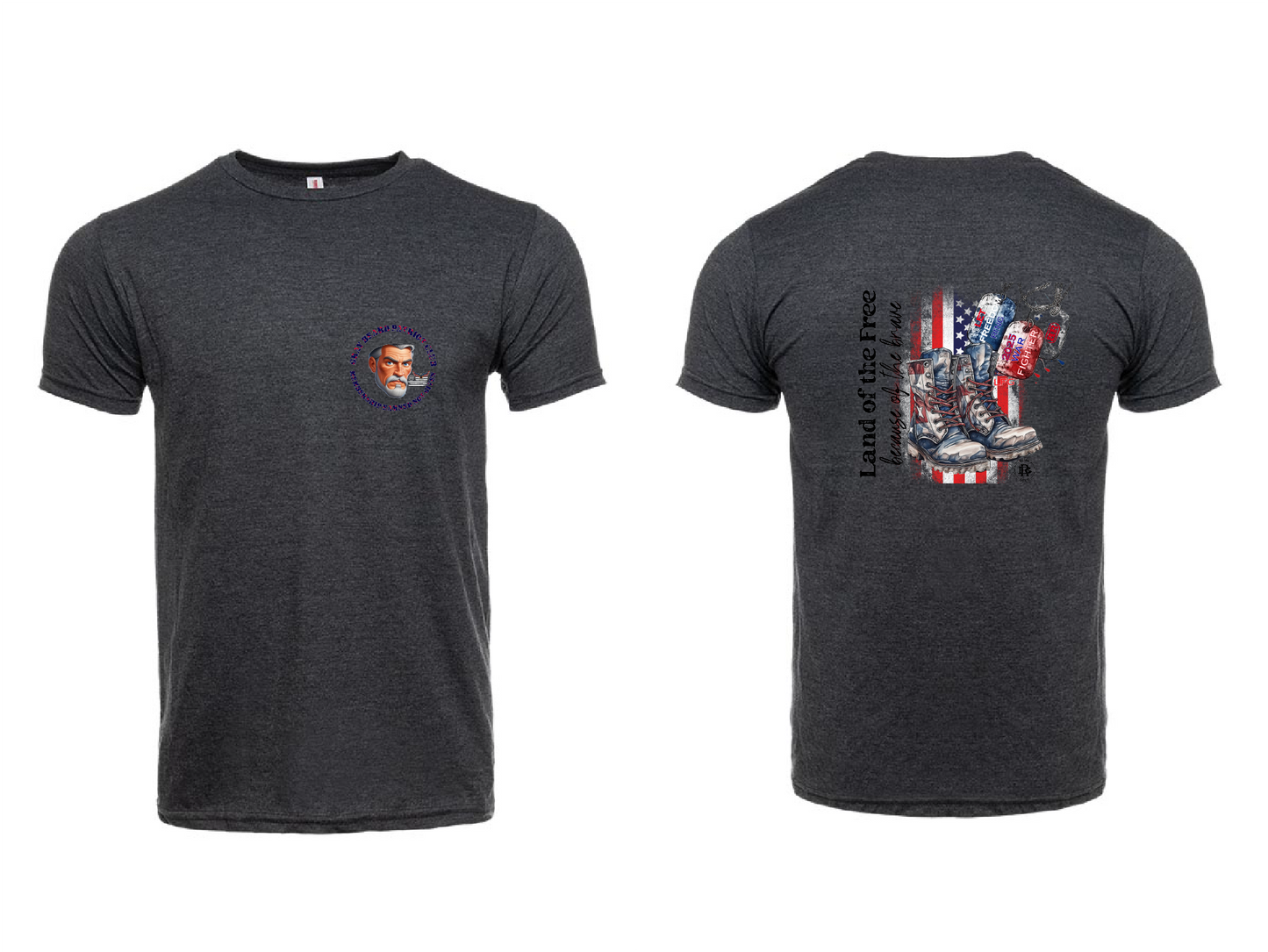 Graybeard Patriot Club Light Rock Freedom Fighter