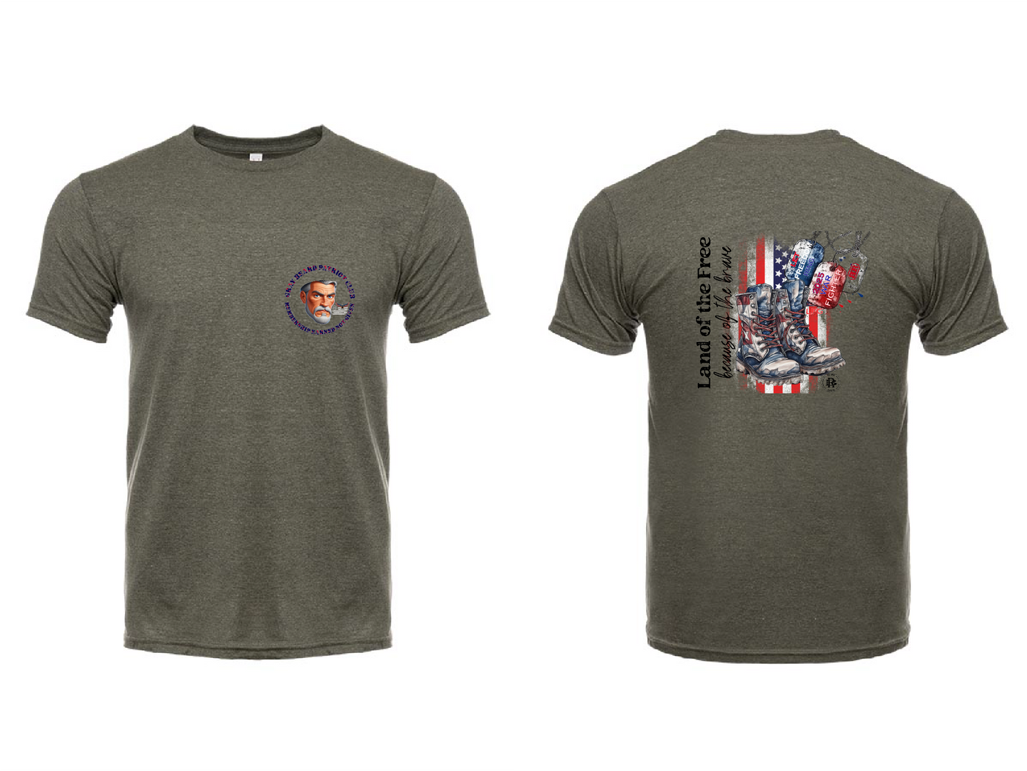 Graybeard Patriot Club Light Rock Freedom Fighter