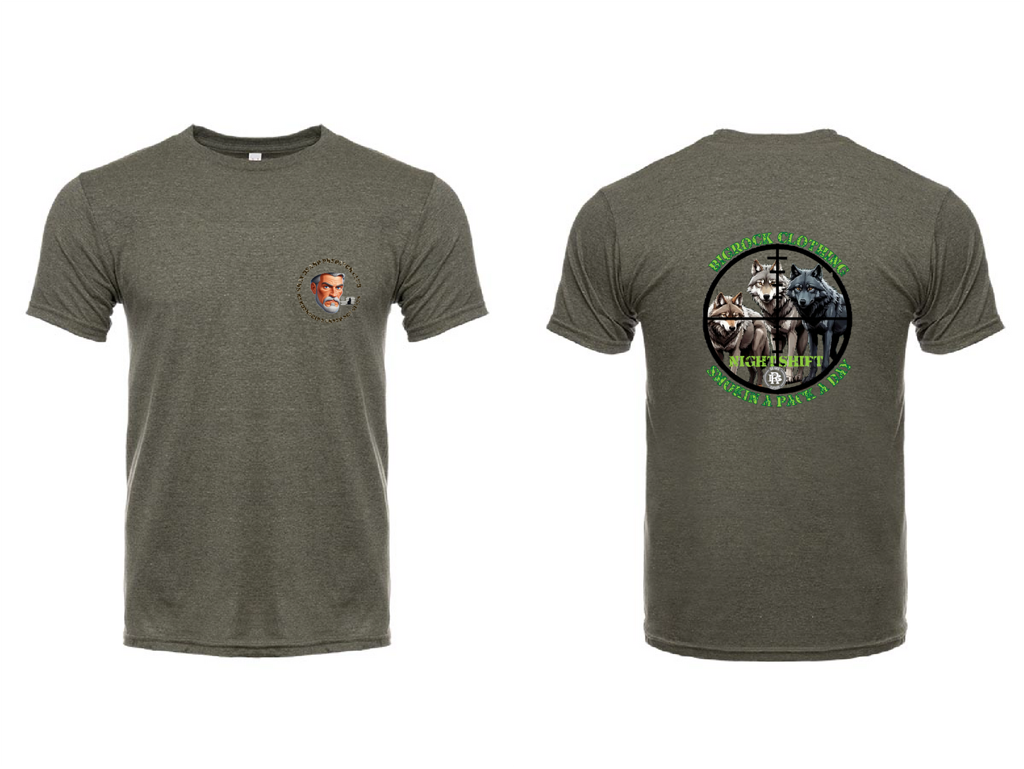 Graybeard Predator Club Light Rock Night Shift (Wolf)