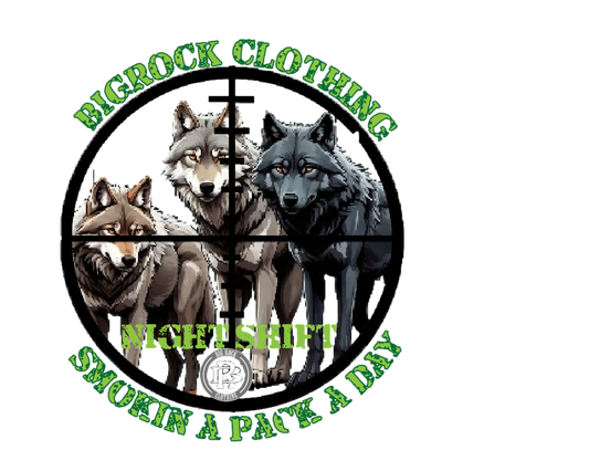 Graybeard Predator Club Light Rock Night Shift (Wolf)