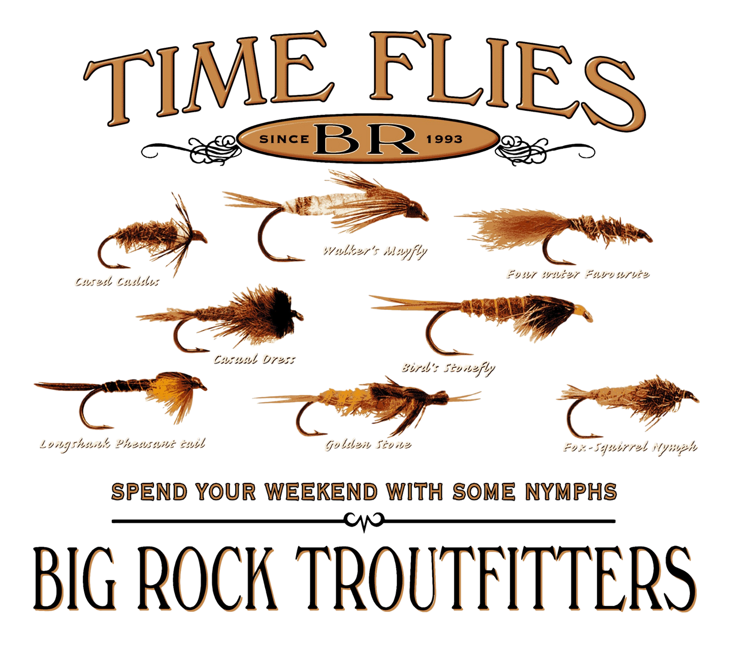 Hoodie Heavy Rock Time Flies