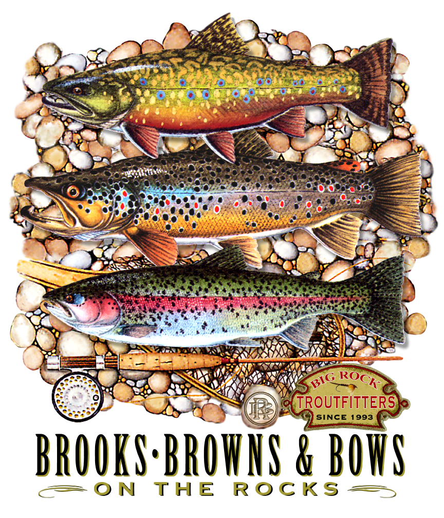 Heavy Rock Brooks, Browns & Bows