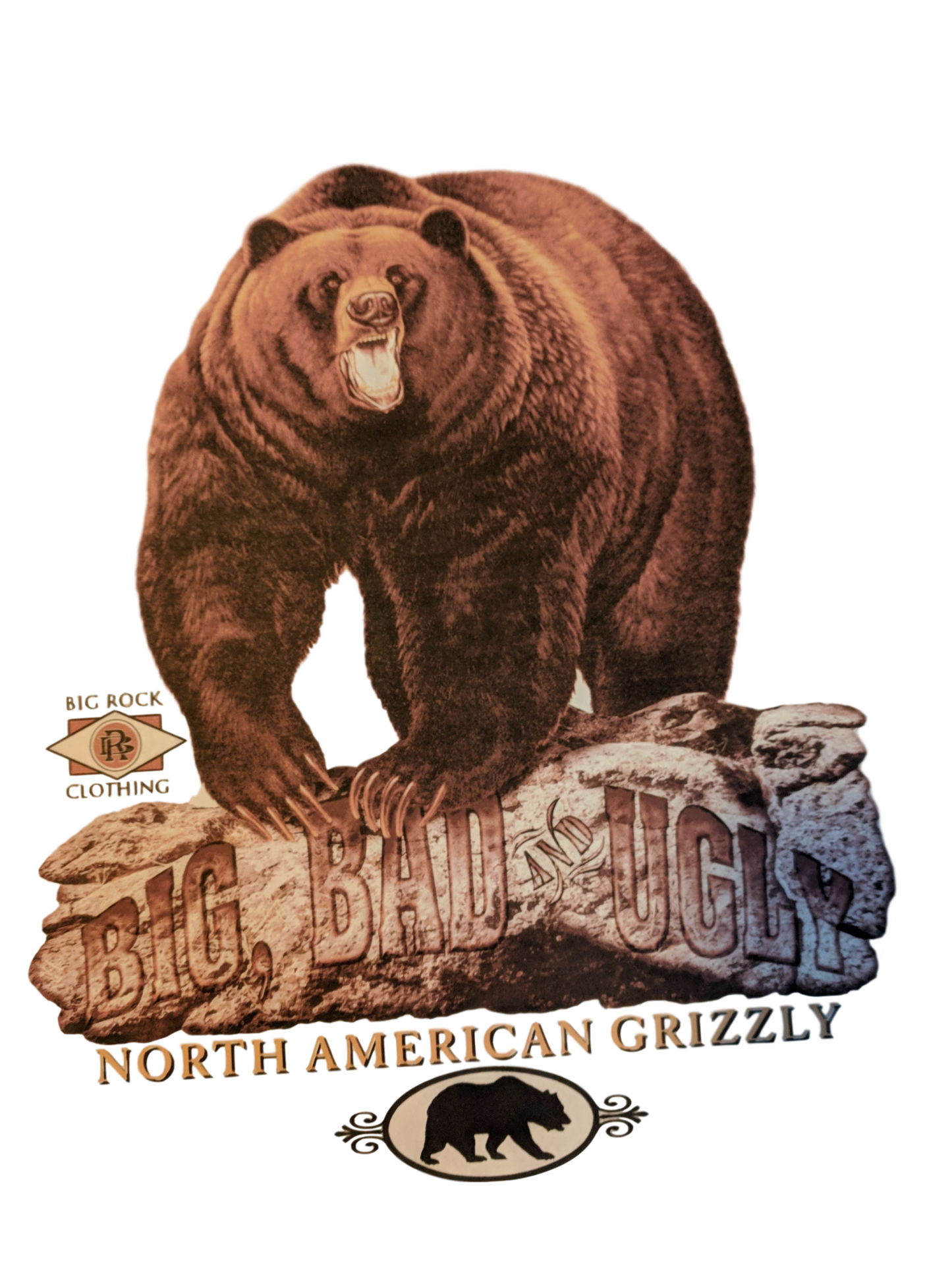 Heavy Rock Big, Bad & Ugly Grizzly