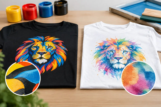 Plastisol Versus Waterbased Prints for T-Shirts