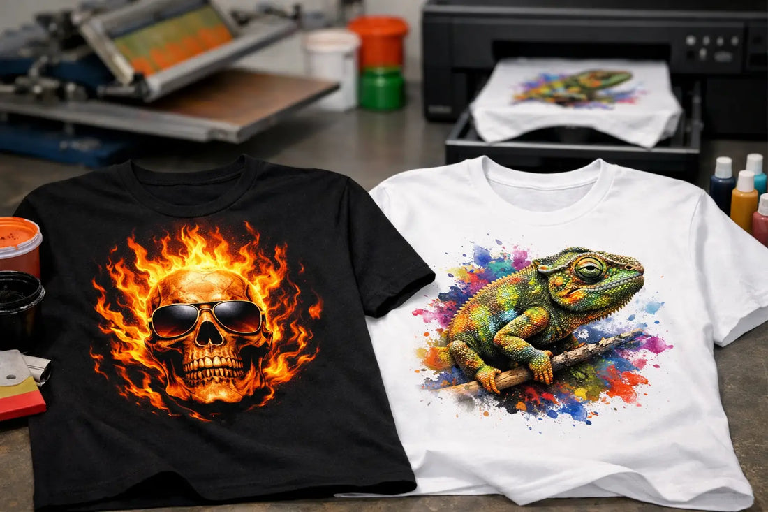 Screen Print vs DTG Shirts: What Holds Up?