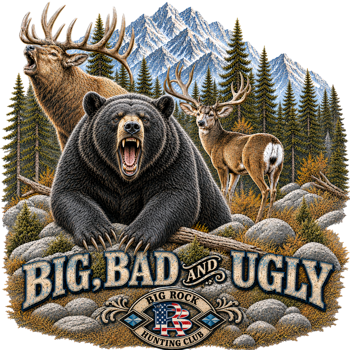 Big, Bad & Ugly – Elk, Mule Deer, Black Beat Hunting Collection