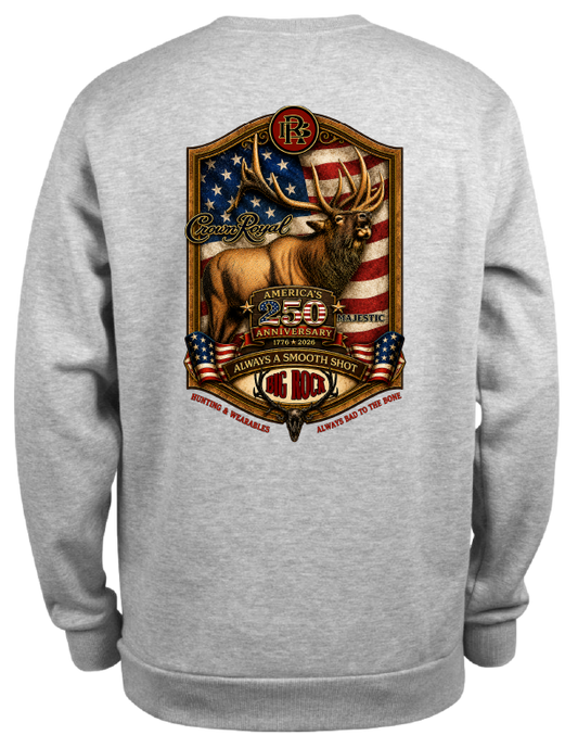 Sweatshirt Heavy Rock America 250 Crown Royal