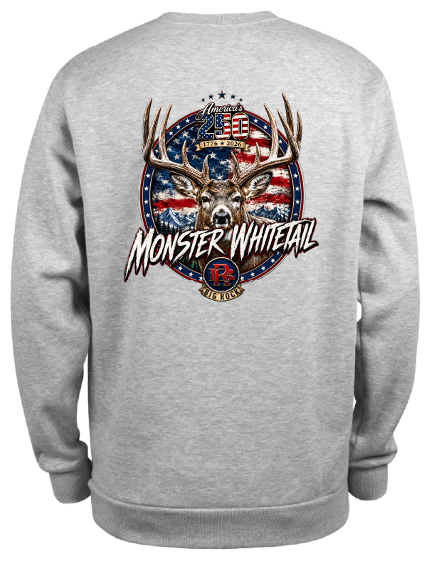 Sweatshirt Heavy Rock America 250 Monster Whitetail