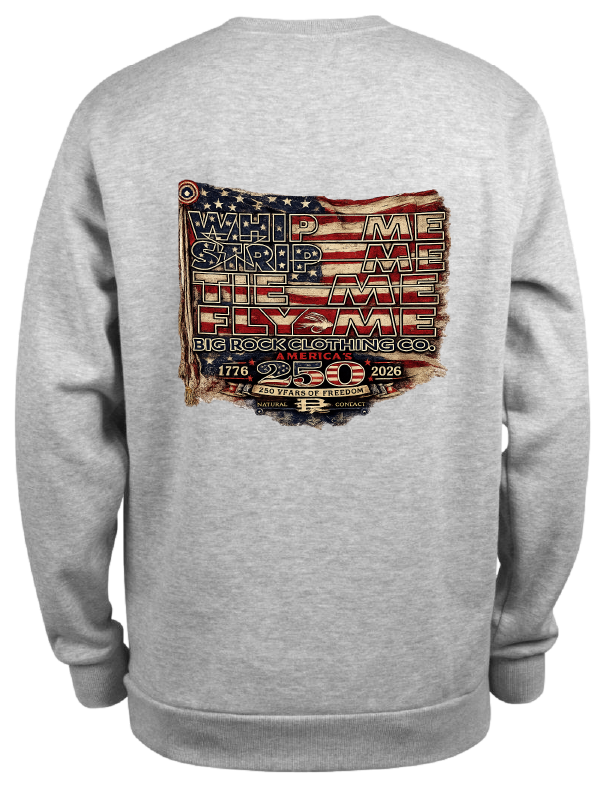 Sweatshirt Heavy Rock Big Rock America 250 Whip Me