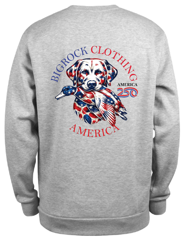 Sweatshirt Heavy Rock America 250 Duck Dog