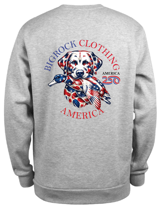 Sweatshirt Heavy Rock America 250 Duck Dog