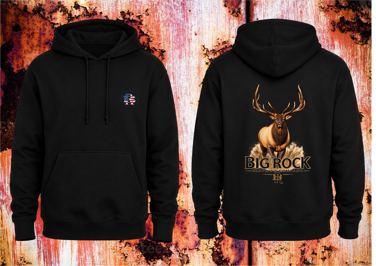 Hoodie Heavy Rock Running Bull
