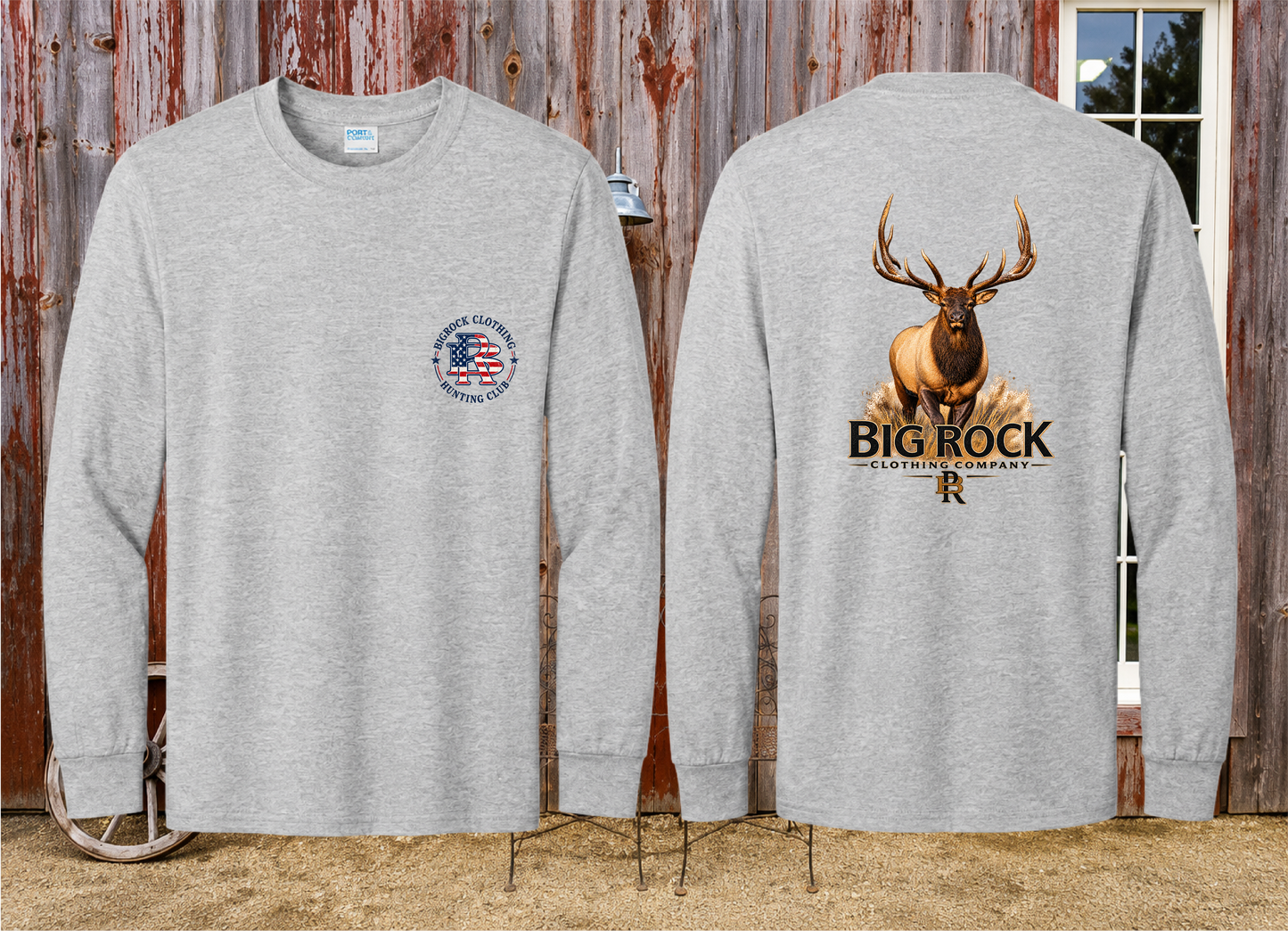 Long Sleeve Tee Running Bull