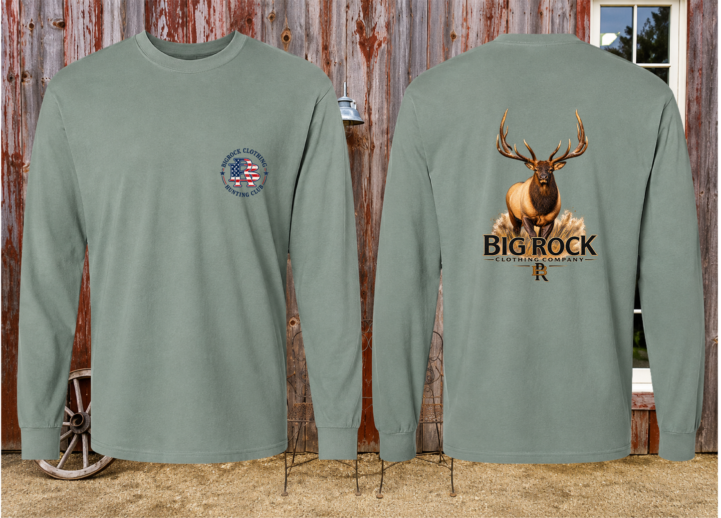 Long Sleeve Tee Running Bull