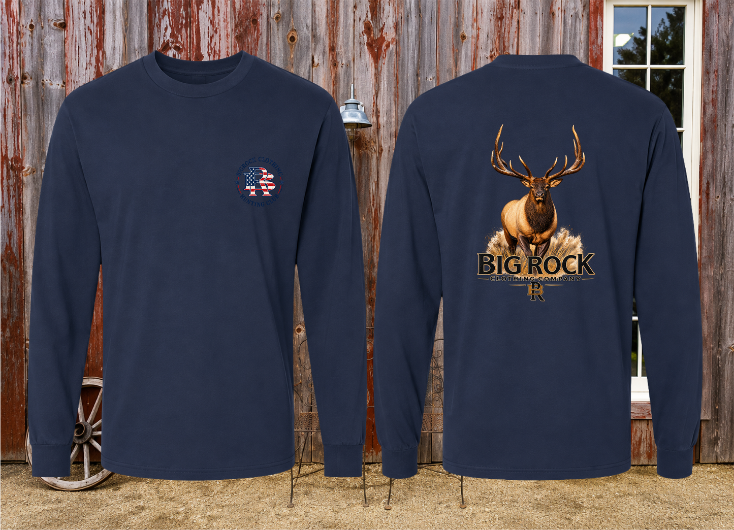 Long Sleeve Tee Running Bull