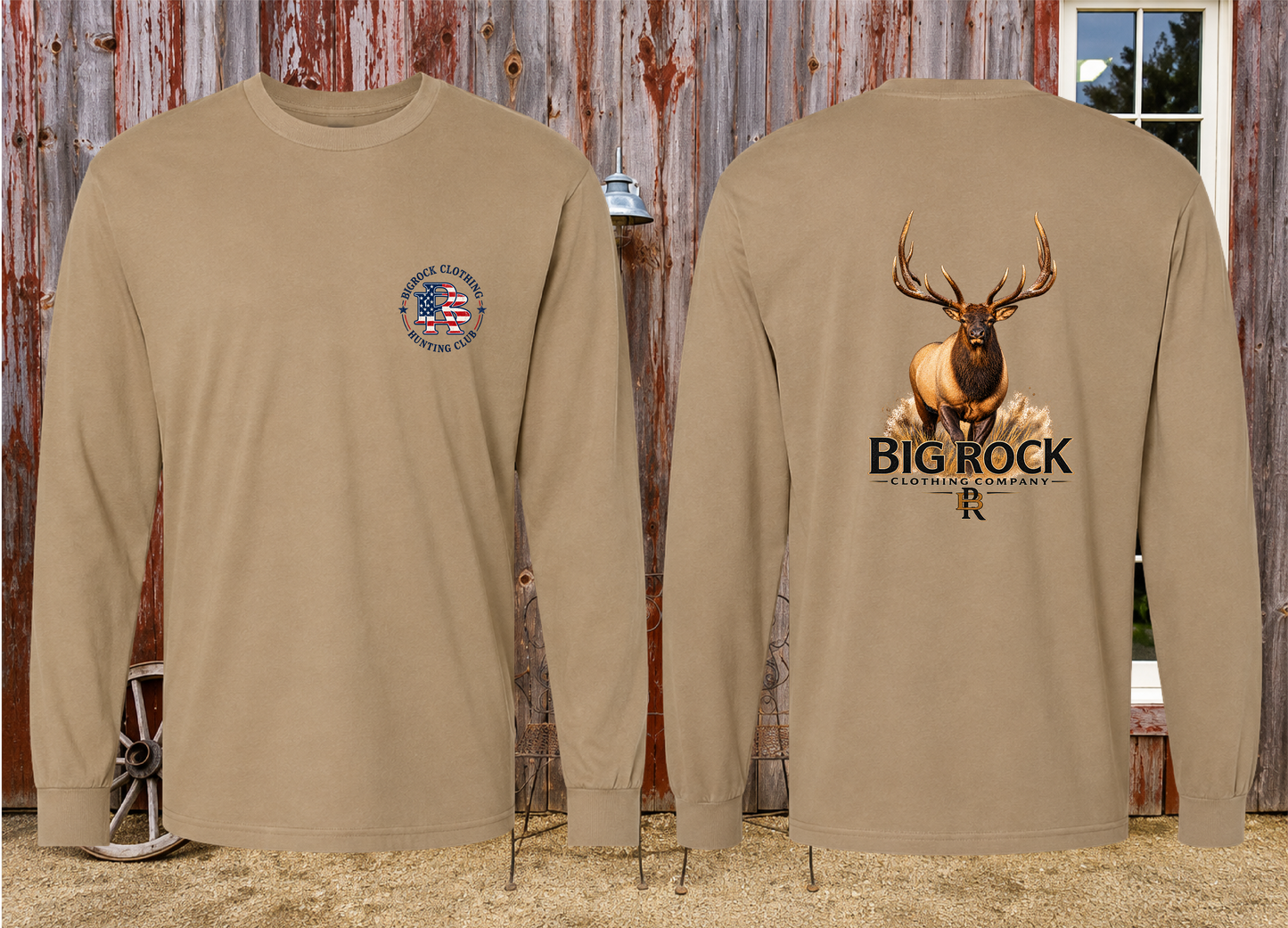 Long Sleeve Tee Running Bull
