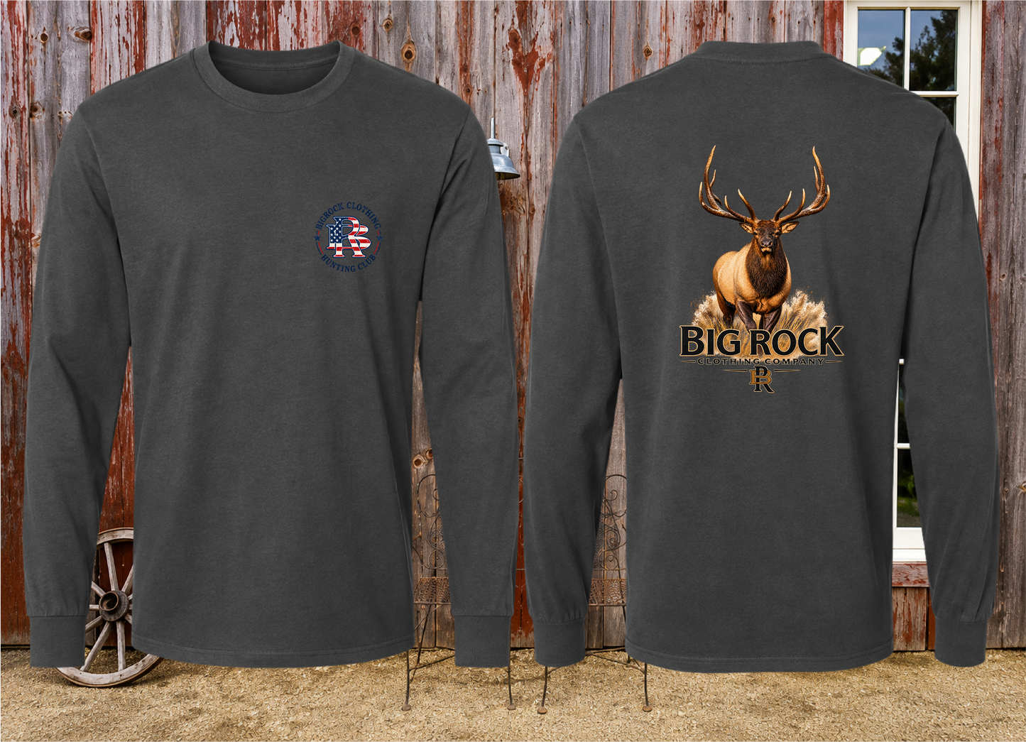 Long Sleeve Tee Running Bull