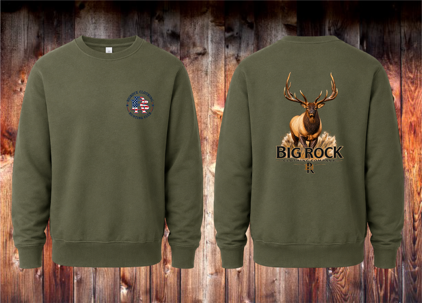 Sweatshirt Heavy Rock  Running Bull