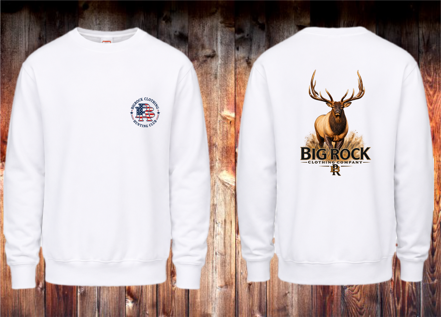 Sweatshirt Heavy Rock  Running Bull