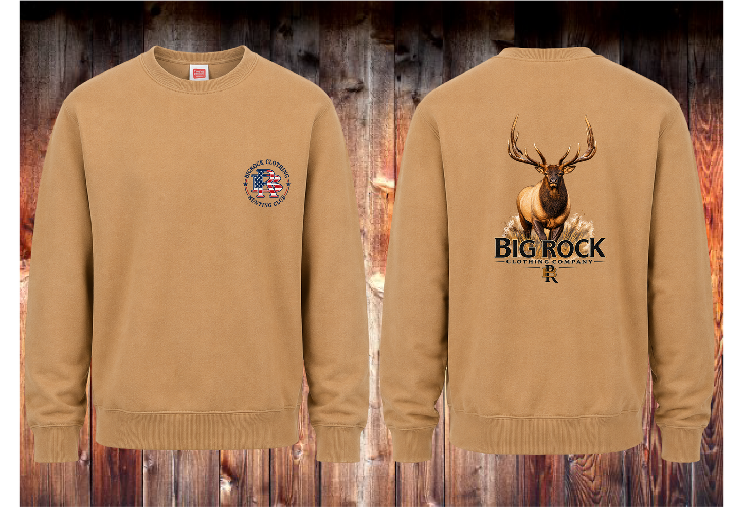 Sweatshirt Heavy Rock  Running Bull