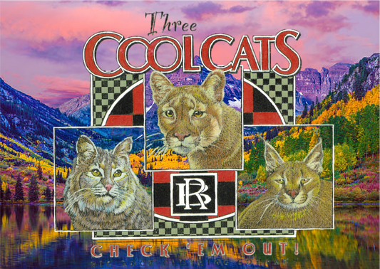 LightRock  Tee 3 Cool Cats