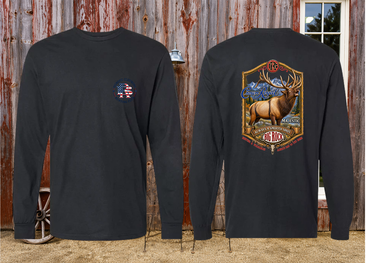 Long Sleeve Light Rock Crown Royal