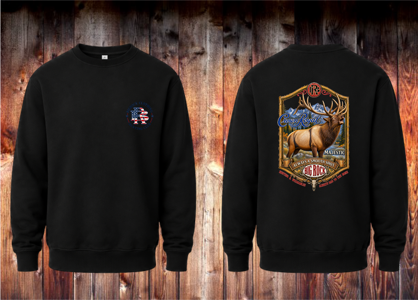 Sweatshirt Heavy Rock Crown Royal