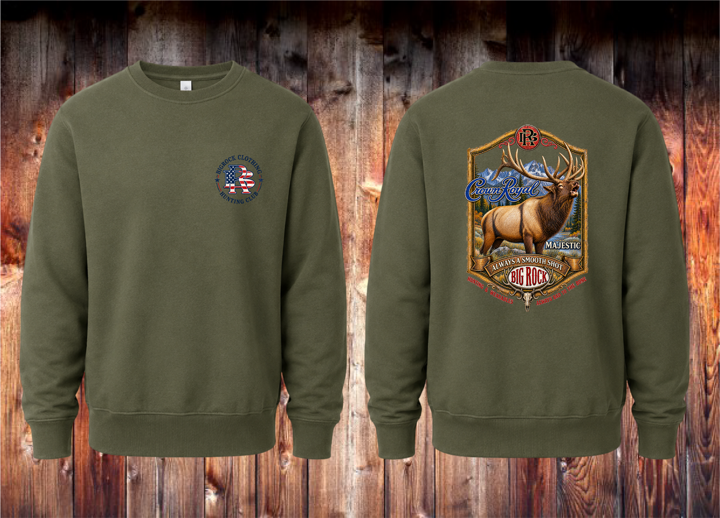 Sweatshirt Heavy Rock Crown Royal