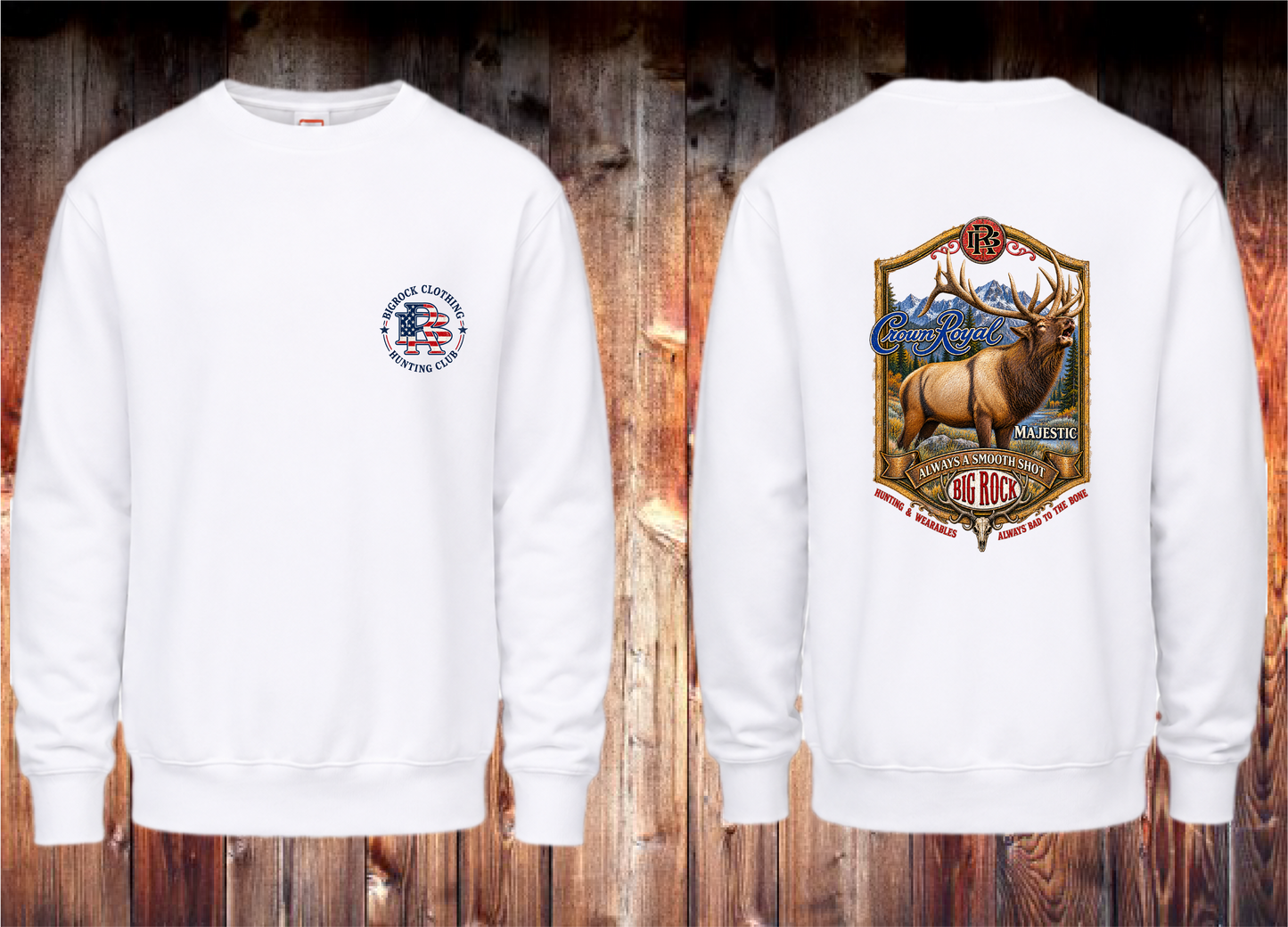 Sweatshirt Heavy Rock Crown Royal