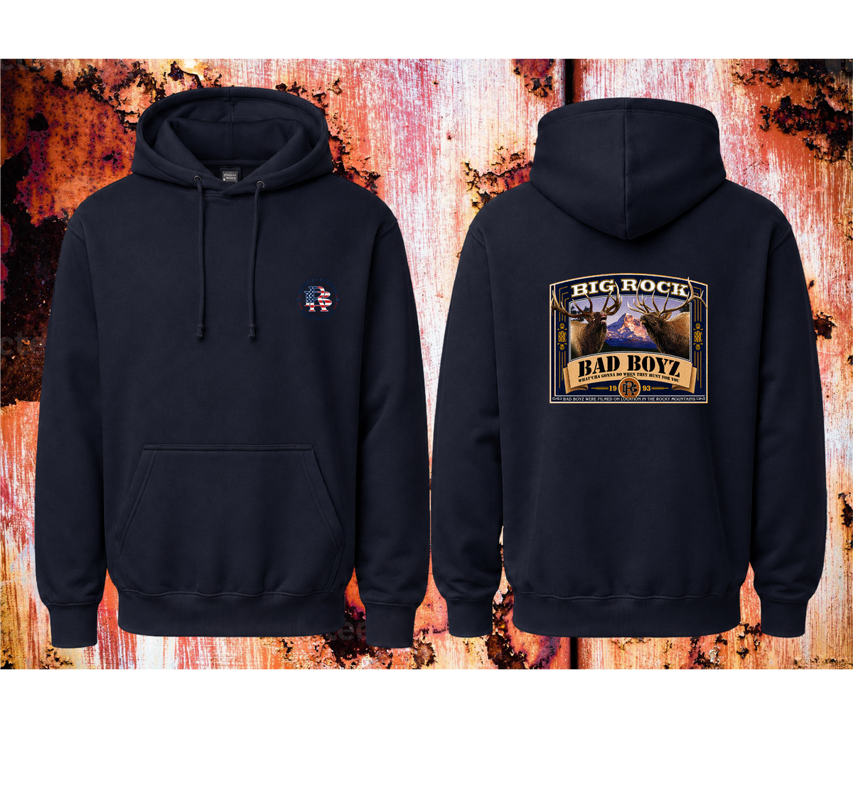 Hoodie Heavy Rock  Bad Boyz