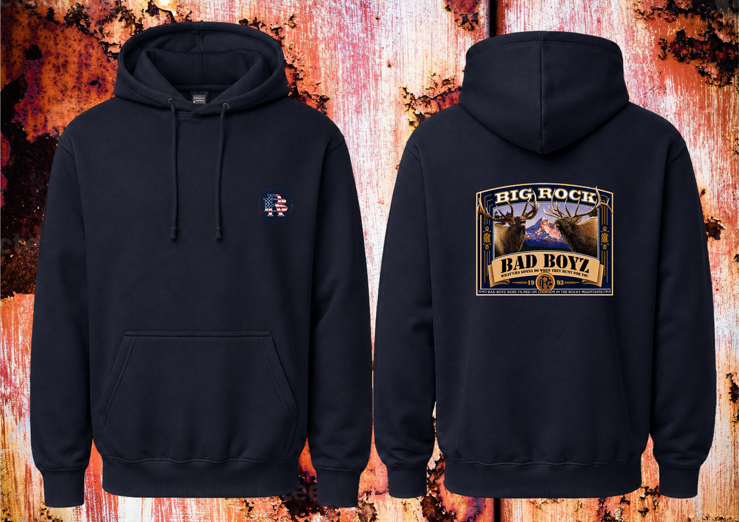 Hoodie Heavy Rock "BAD BOYZ"