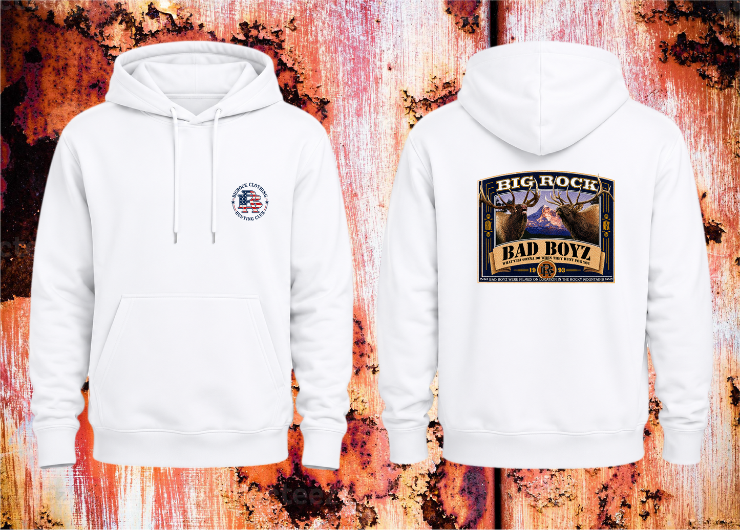 Hoodie Heavy Rock "BAD BOYZ"