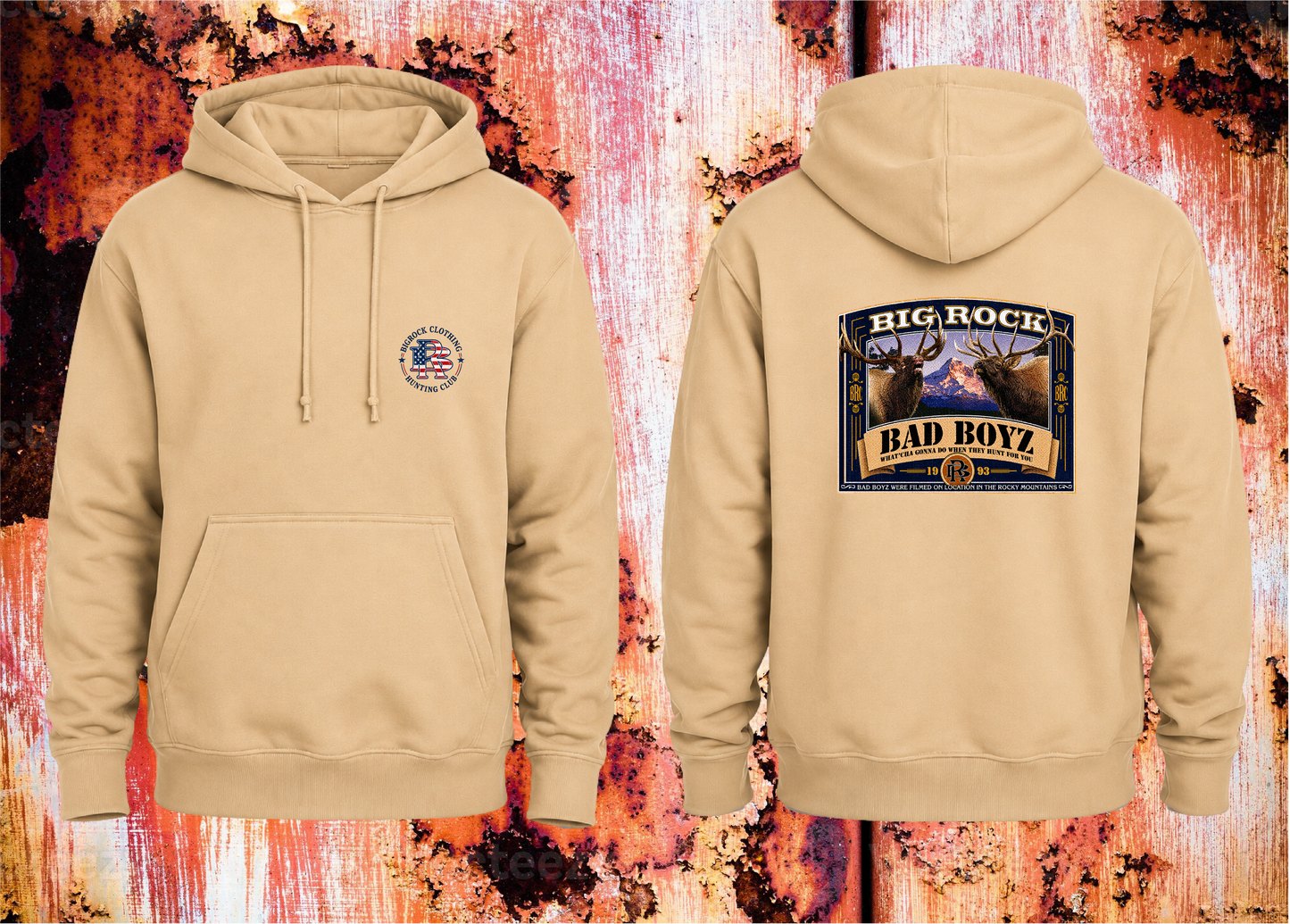 Hoodie Heavy Rock "BAD BOYZ"