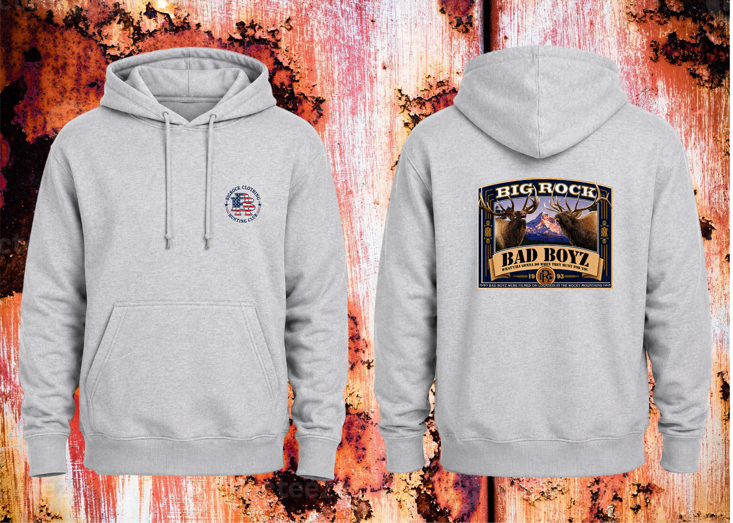 Hoodie Heavy Rock "BAD BOYZ"