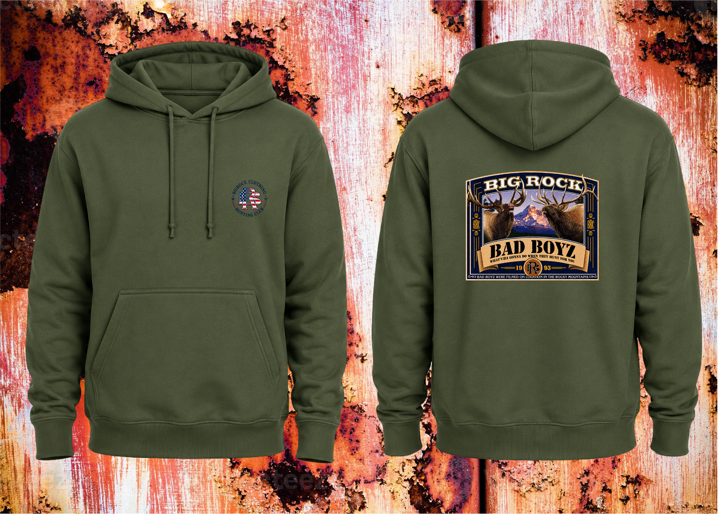 Hoodie Heavy Rock "BAD BOYZ"