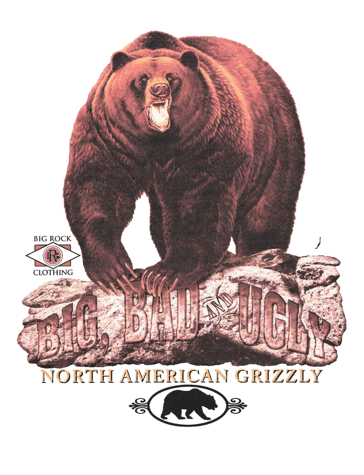 Heavy Rock Big, Bad & Ugly Grizzly
