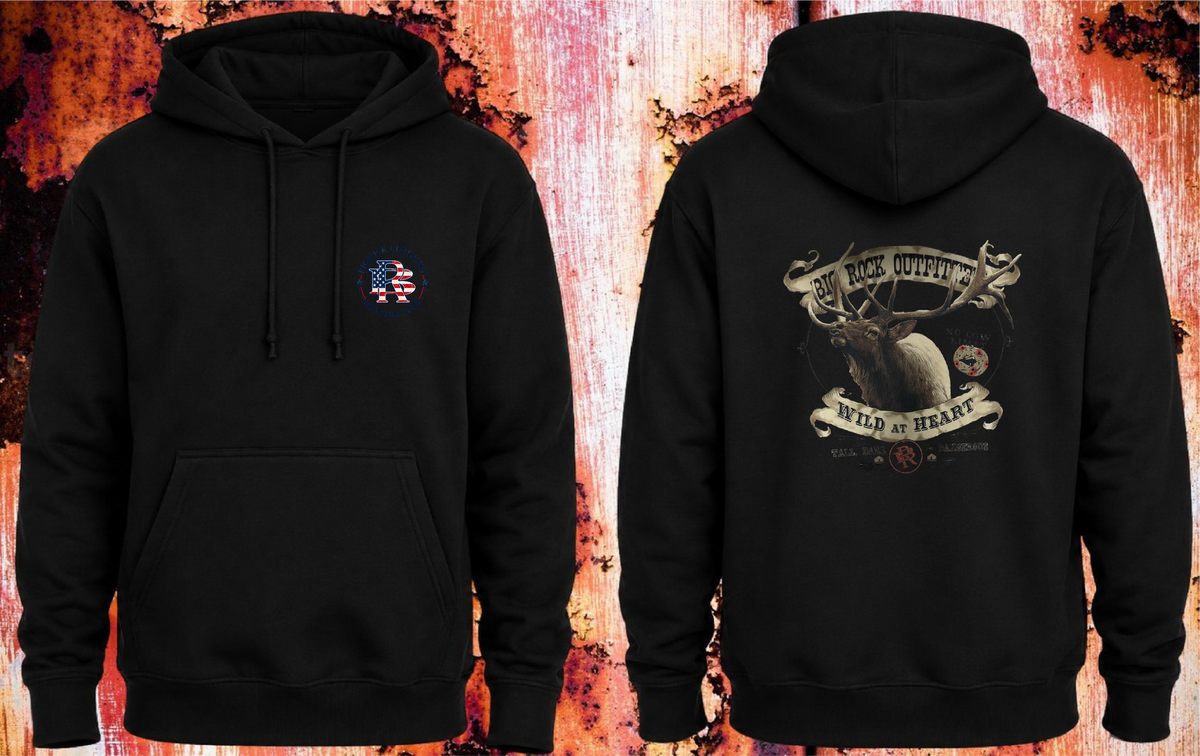 Hoodie Heavy Rock Wild At Heart