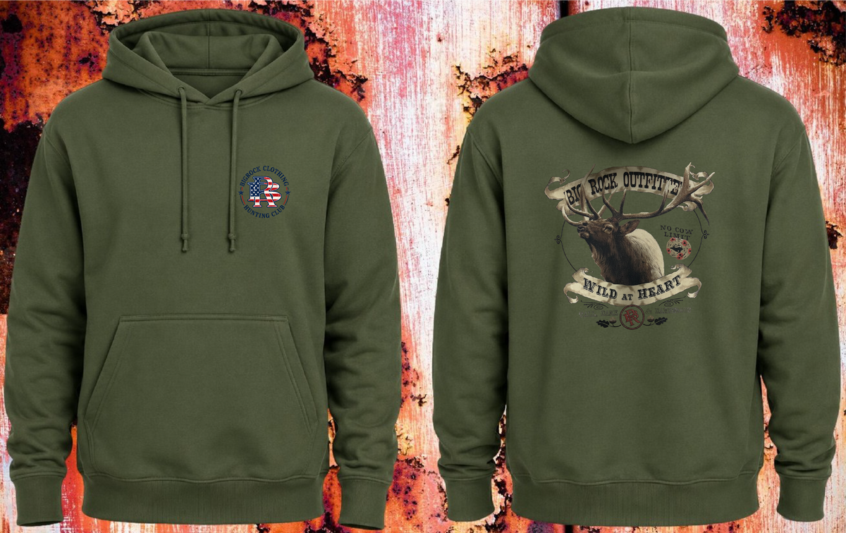 Hoodie Heavy Rock Wild At Heart