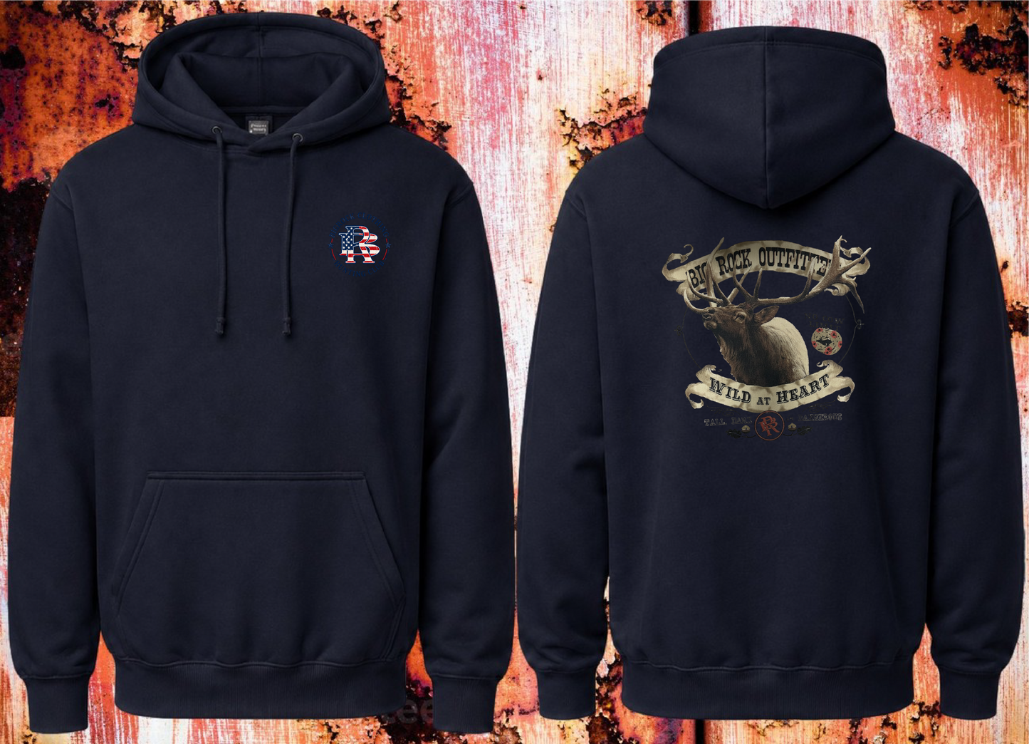 Hoodie Heavy Rock Wild At Heart