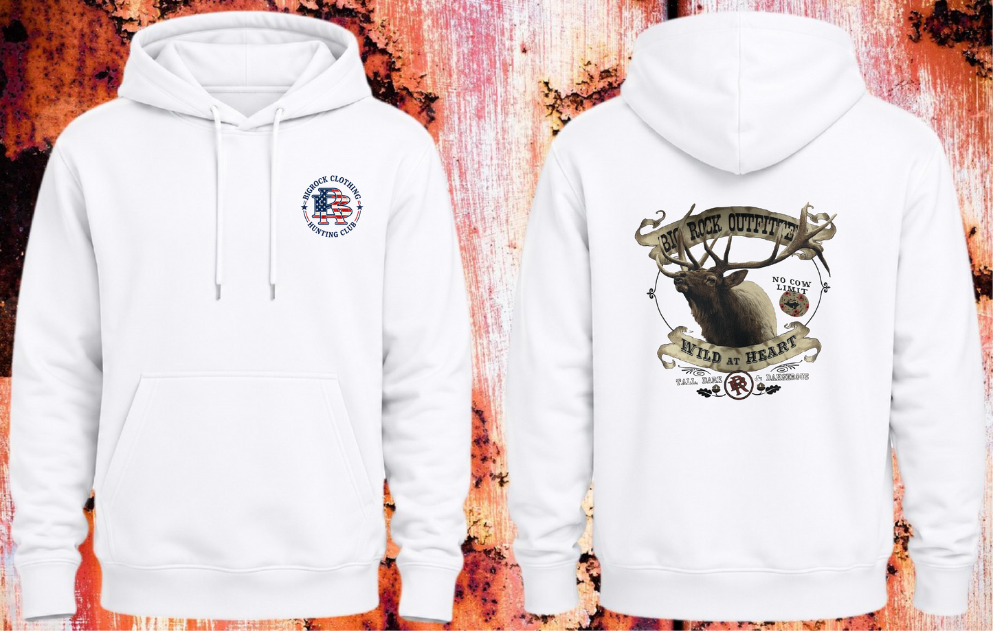 Hoodie Heavy Rock Wild At Heart