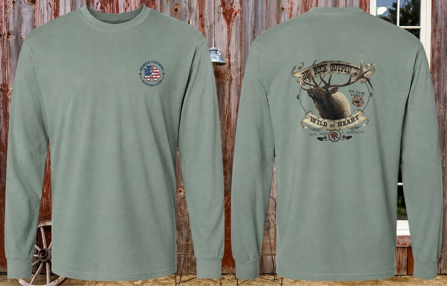 Long Sleeve Light Rock Wild At Heart