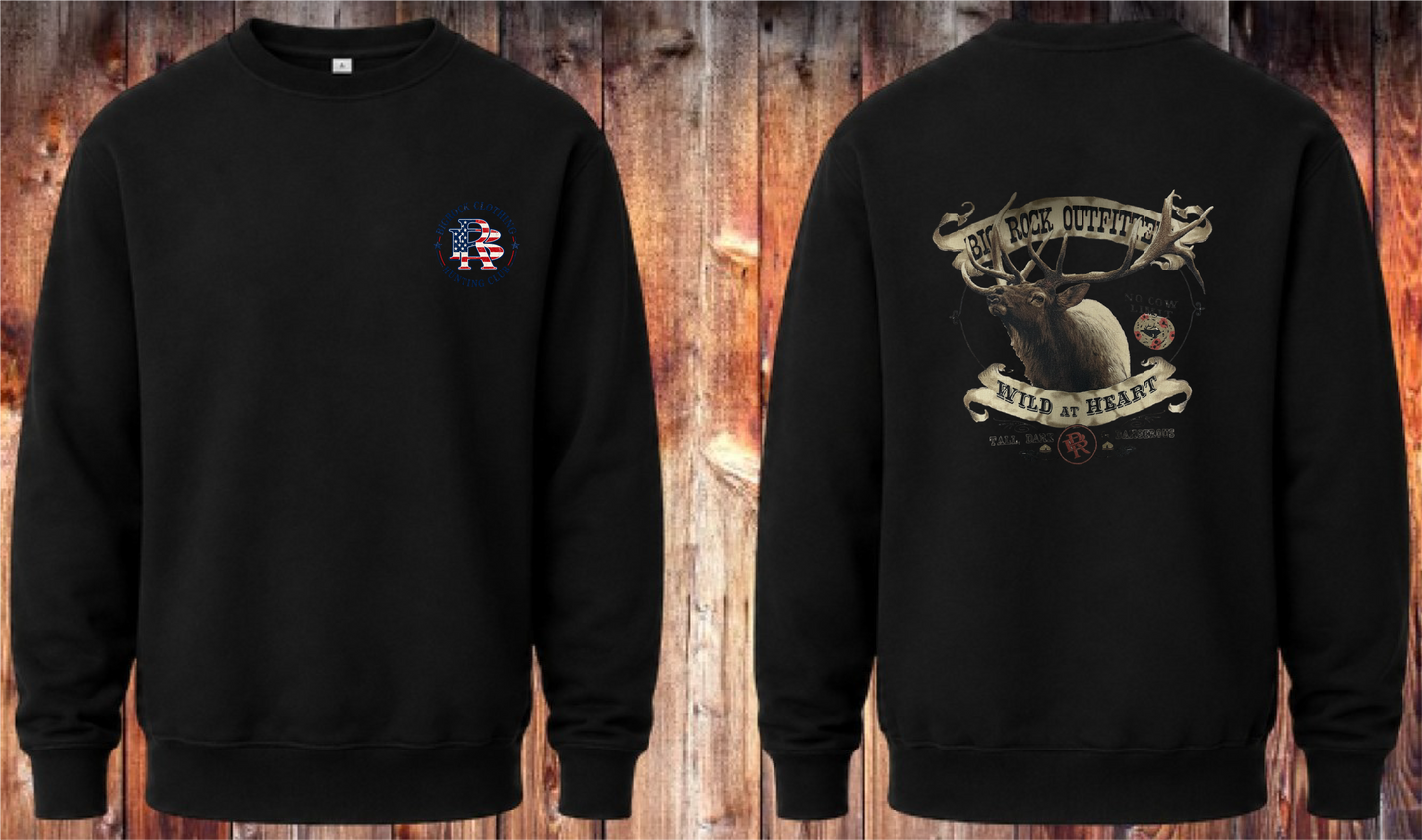 Sweatshirt Heavy Rock Wild At Heart