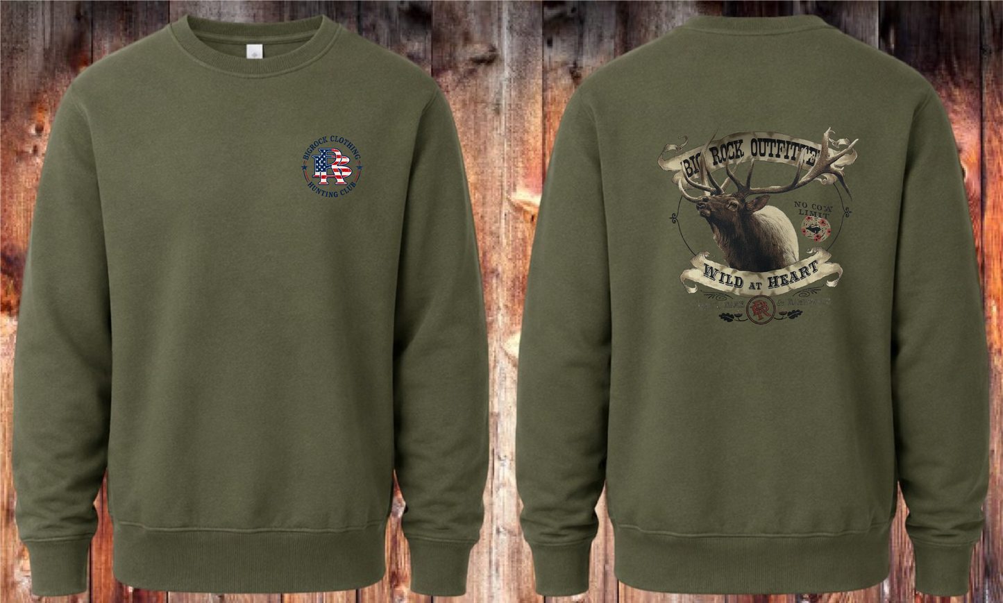 Sweatshirt Heavy Rock Wild At Heart